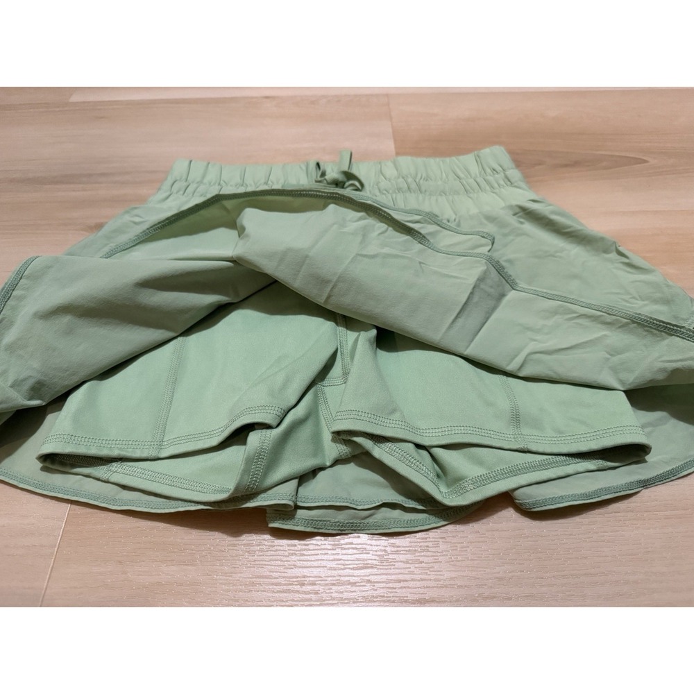 JoyLab Women's High Rise Flowy Skort With Shorts Size Small Green - Picture 3 of 6